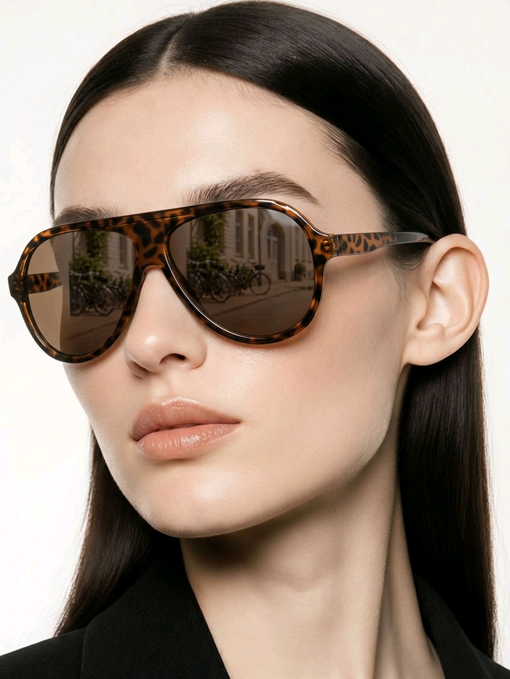 Tortoiseshell Aviator Sunglasses - Women Accessories